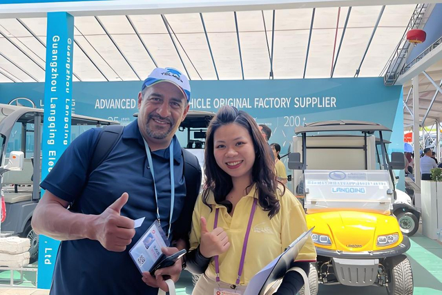 A 137&ordf; Feira de Importa&ccedil;&atilde;o e Exporta&ccedil;&atilde;o da China - Fabricante de Carrinhos de Golfe El&eacute;tricos