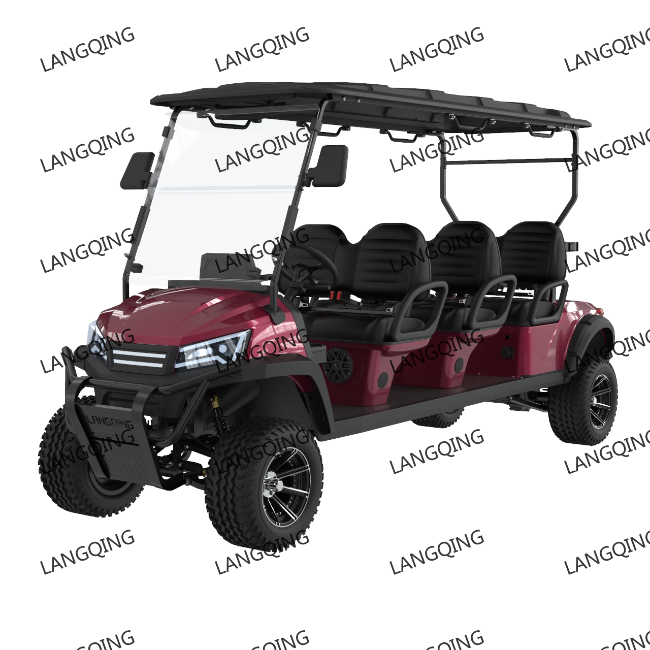 Elektryczny w&oacute;zek golfowy 48 V+LQD062