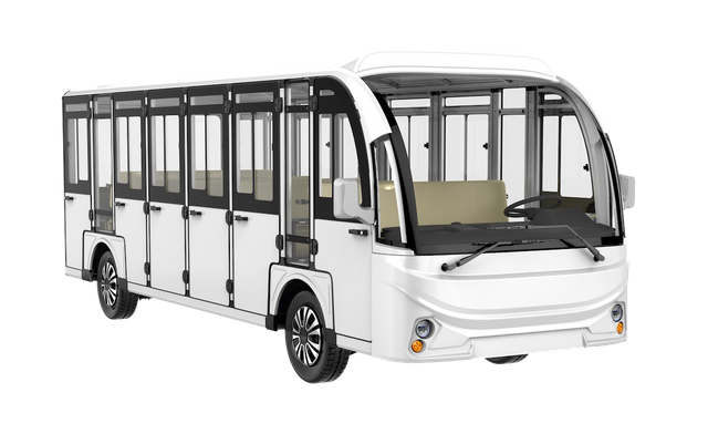 Voiture touristique &eacute;lectrique de 23 places